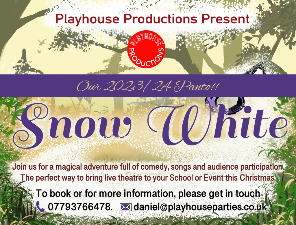 2023/24 Panto Snow White Playhouse Pantos